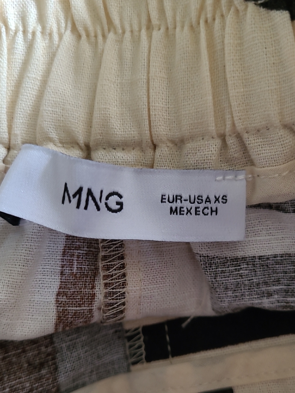 Mango Karina Cotton Blend Straight Trousers - Picture 6 of 7